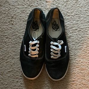 Vans black sneakers